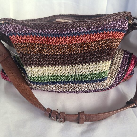 The Sak Sequoia Hand-Crocheted Lined Medium Shoulder Bag - Picture 6 of 8